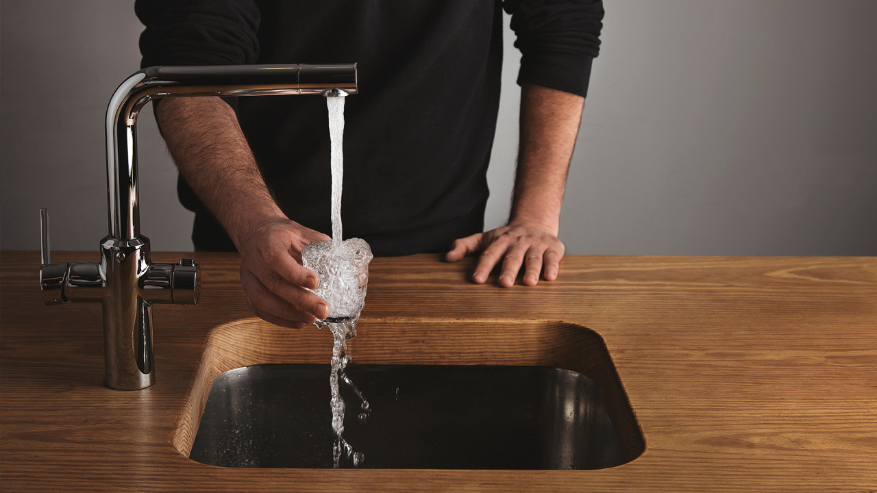 Water purification in the apartment