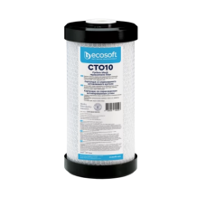 Ecosoft CTO10 compressed activated carbon cartridge 4.5"x10"