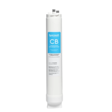 Cartridge of compressed activated carbon for reverse osmosis filter CROSS90