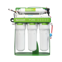 Ecosoft P'URE BALANCE reverse osmosis filter with a pump