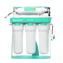 Ecosoft P'URE AquaCalcium reverse osmosis filter with a pump