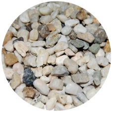 Quartz sand 2-6 mm for substrate 25 kg